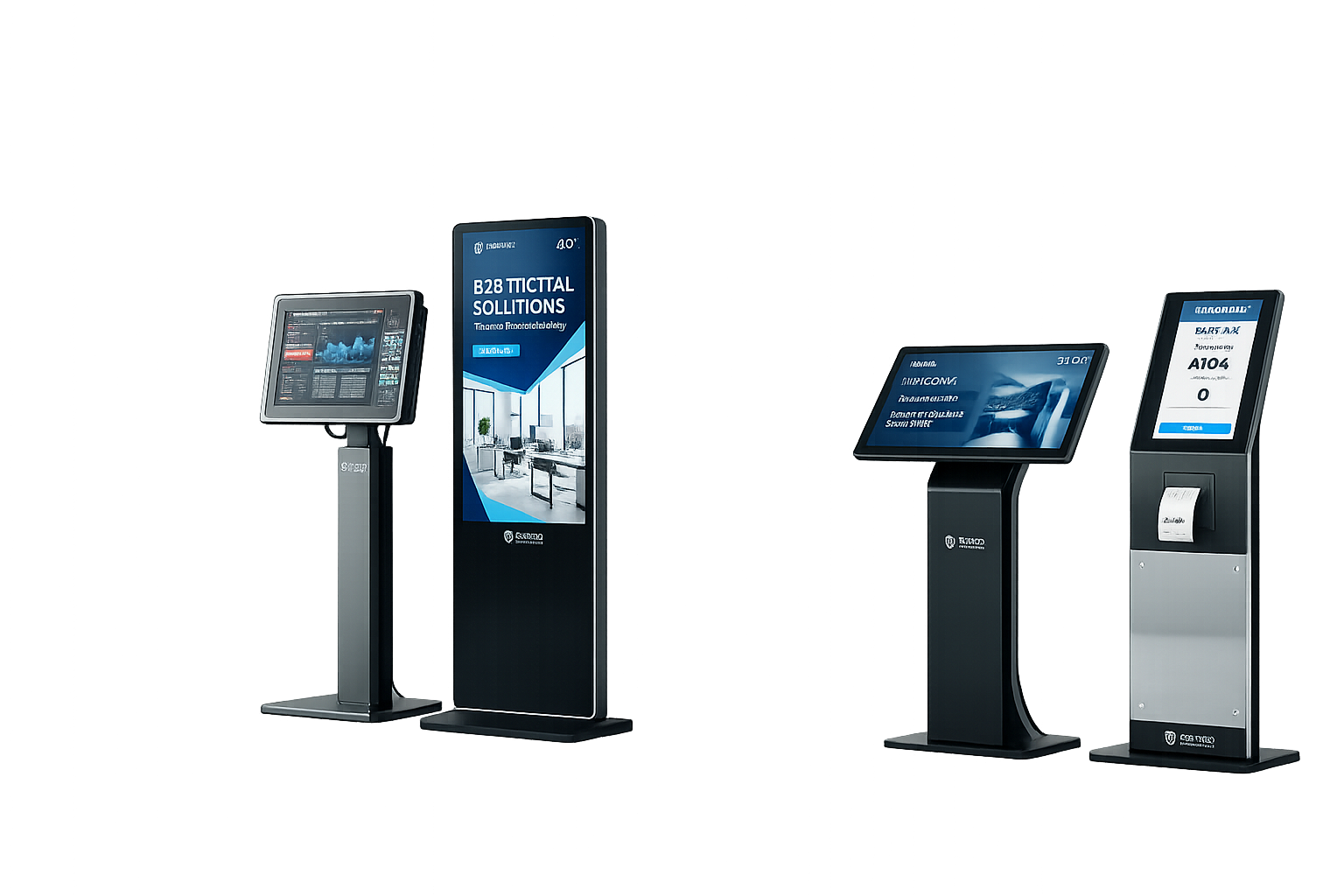 Kiosk, Totem Ekran, Sıramatik
